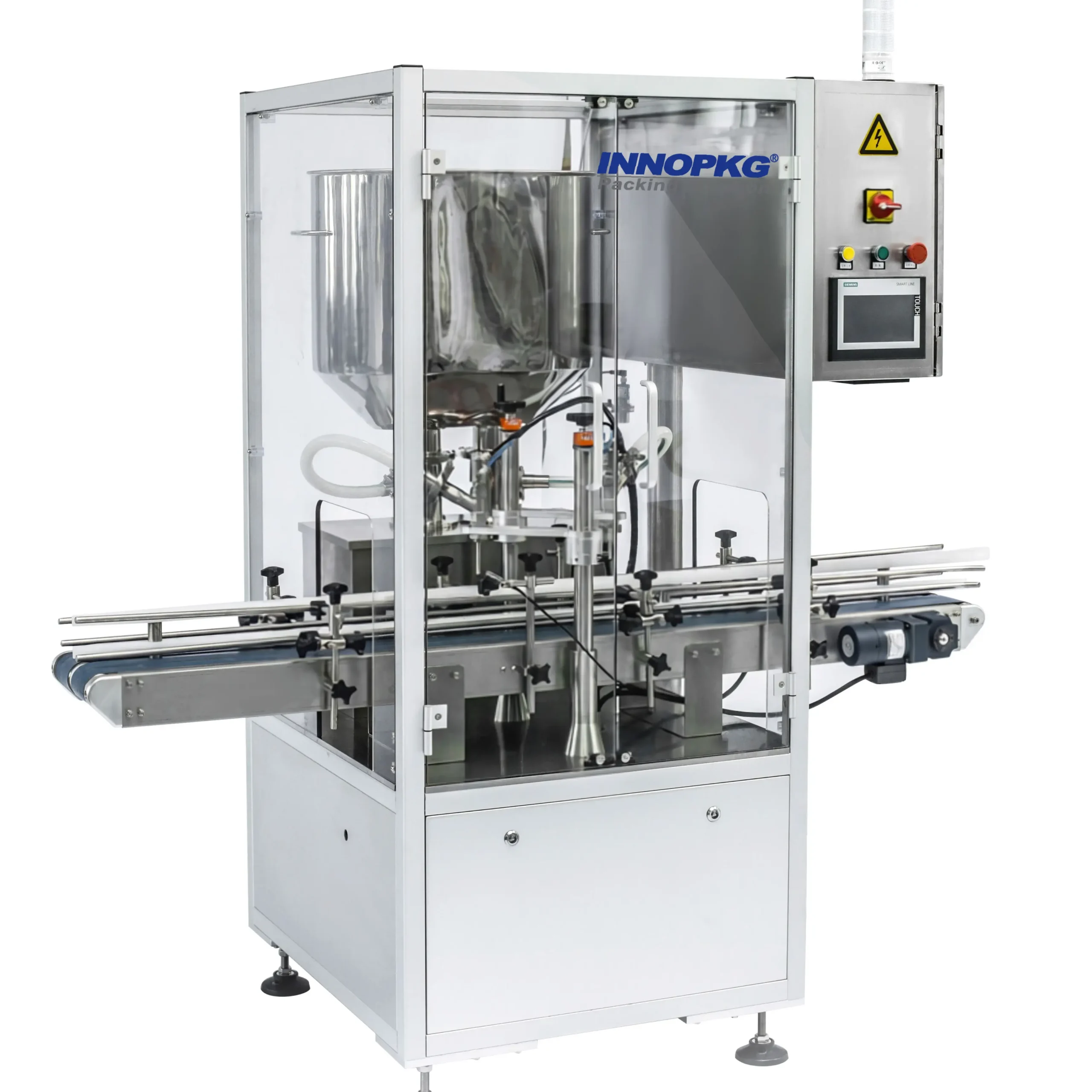 ATLAS 220 Dual-Line Automatic Piston Filling Machine 50–500ml, ±0.5ml Precision CPK≥1.33 | INNOPKG