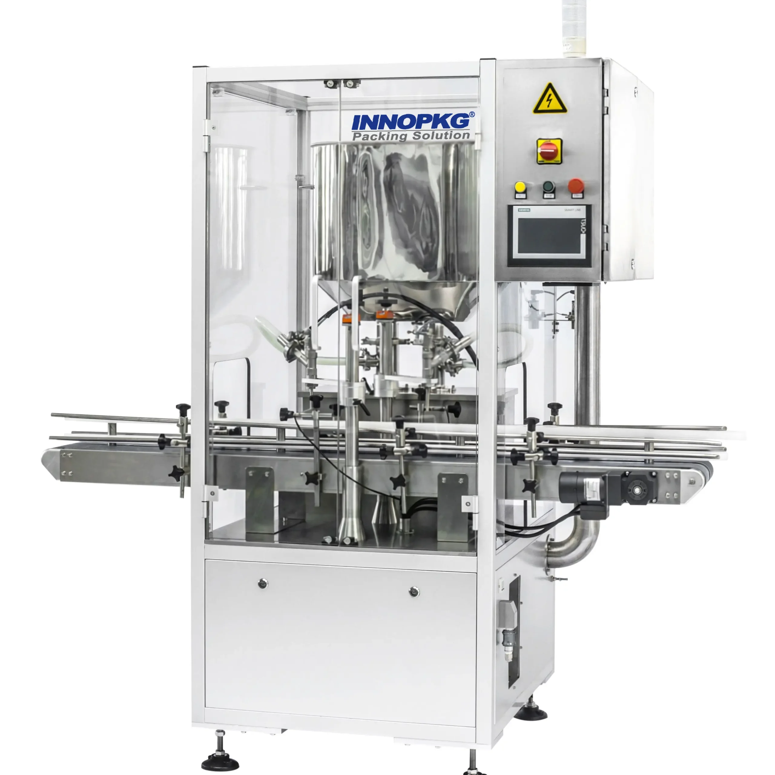 ATLAS 220 Dual-Line Automatic Piston Filling Machine 50–500ml, ±0.5ml Precision CPK≥1.33 | INNOPKG