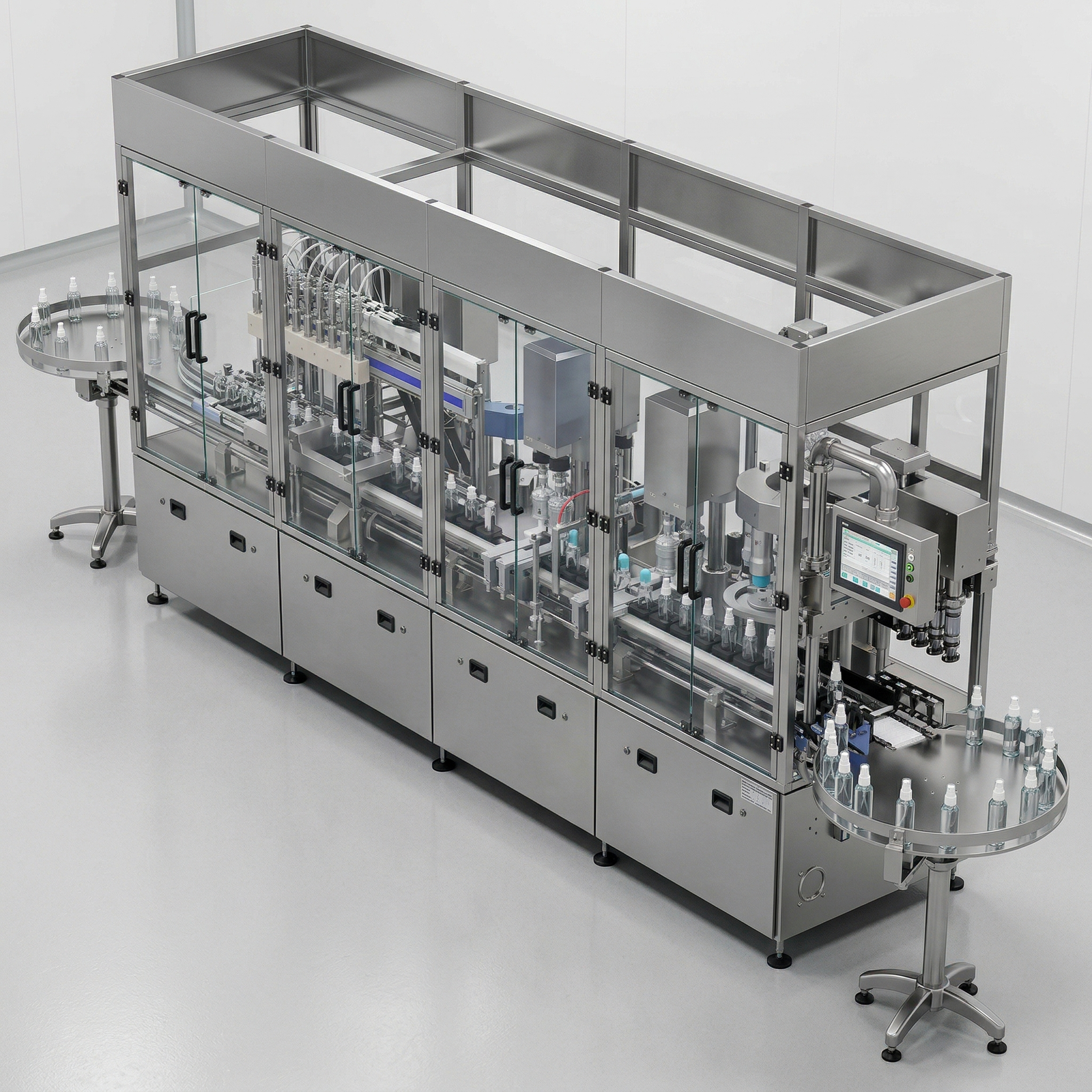 Linear Filling & Capping Monobloc
