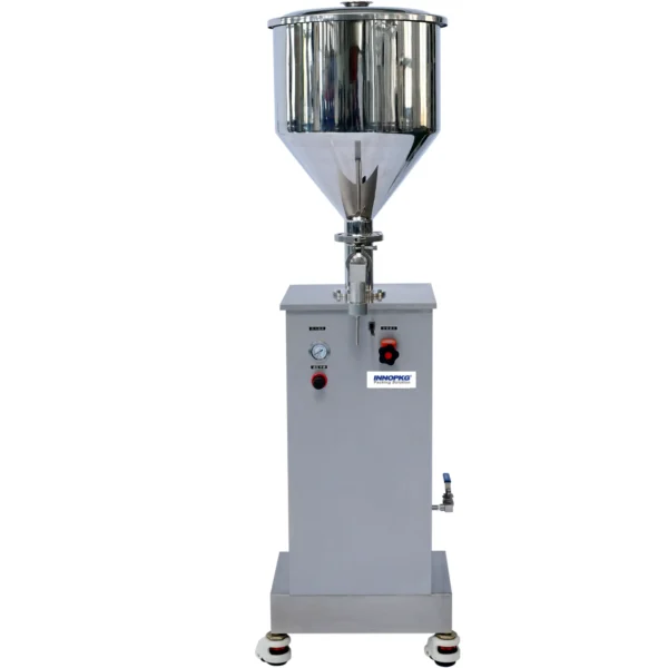 VSF Vertical Semi-Automatic Piston Filling Machine (5–500ml) for Lab, Cosmetics & Pharma Pilot Production | INNOPKG