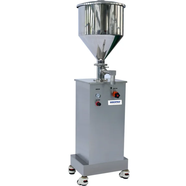 VSF Vertical Semi-Automatic Piston Filling Machine (5–500ml) for Lab, Cosmetics & Pharma Pilot Production | INNOPKG